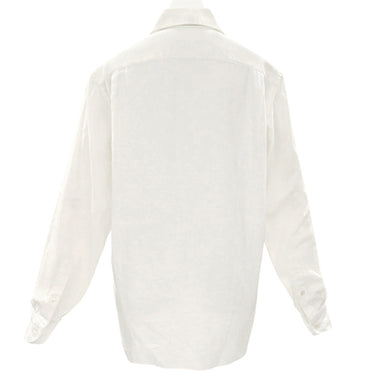 エルメス HERMES マルジェラ期 フロントジップ ヴァルーズ シャツ ホワイト コットン ＃38 長袖シャツ 白 ヴィンテージ トップス