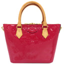 ルイヴィトン LOUIS VUITTON モンテベロ PM M90166 ローズアンディアン モノグラムヴェルニ 2WAYバッグ ゴールド金具 ショルダー トートバッグ パドロック欠品