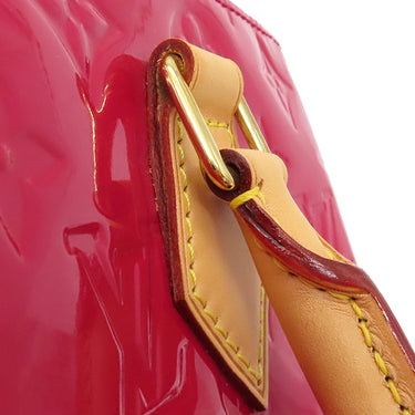 ルイヴィトン LOUIS VUITTON モンテベロ PM M90166 ローズアンディアン モノグラムヴェルニ 2WAYバッグ ゴールド金具 ショルダー トートバッグ パドロック欠品