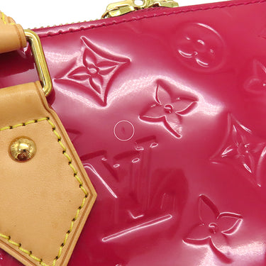 ルイヴィトン LOUIS VUITTON モンテベロ PM M90166 ローズアンディアン モノグラムヴェルニ 2WAYバッグ ゴールド金具 ショルダー トートバッグ パドロック欠品