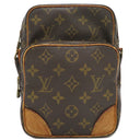 ルイヴィトン LOUIS VUITTON アマゾン M45236 モノグラム モノグラムキャンバス ショルダーバッグ ゴールド金具 茶