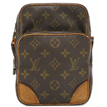 ルイヴィトン LOUIS VUITTON アマゾン M45236 モノグラム モノグラムキャンバス ショルダーバッグ ゴールド金具 茶