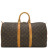 ルイヴィトン LOUIS VUITTON キーポル 45 M41428 モノグラム モノグラムキャンバス ボストンバッグ ゴールド金具 茶 旅行バッグ 鍵/パドロック欠品