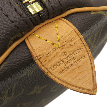 ルイヴィトン LOUIS VUITTON キーポル 45 M41428 モノグラム モノグラムキャンバス ボストンバッグ ゴールド金具 茶 旅行バッグ 鍵/パドロック欠品