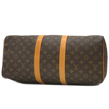 ルイヴィトン LOUIS VUITTON キーポル 45 M41428 モノグラム モノグラムキャンバス ボストンバッグ ゴールド金具 茶 旅行バッグ 鍵/パドロック欠品