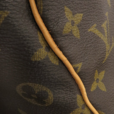 ルイヴィトン LOUIS VUITTON キーポル 45 M41428 モノグラム モノグラムキャンバス ボストンバッグ ゴールド金具 茶 旅行バッグ 鍵/パドロック欠品