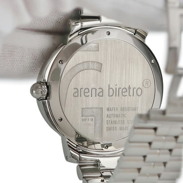 腕時計 ジェラルド・ジェンタ Gerald Genta アリーナ バイレトロ デイト BSP.Y.10 自動巻き メンズ OH済 ゴールド×レッド レトログラード