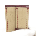 パネライ PANERAI ルミノール用 ボルドー クロコダイル 腕時計パーツ 未使用 純正 替え ベルト ストラップ 尾錠用 24ｍｍ シャイニー ワインレッド ボルドー