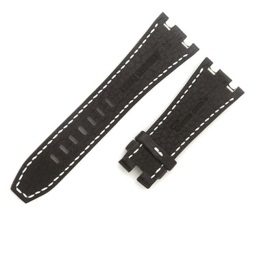 オーデマピゲ AUDEMARS PIGUET ロイヤルオーク用 クロコバンド ブラック クロコダイル 腕時計パーツ 未使用 純正 替え ベルト 28ｍｍ ブラック 黒