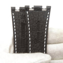 オーデマピゲ AUDEMARS PIGUET ロイヤルオーク用 クロコバンド ブラック クロコダイル 腕時計パーツ 未使用 純正 替え ベルト 28ｍｍ ブラック 黒