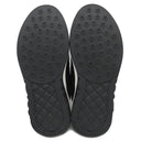 シャネル CHANEL ココマーク パイル G36256 ネイビー×ブラック×レッド パイル レザー ＃36 スニーカー 黒 紺 赤