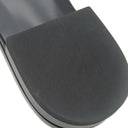 シャネル CHANEL ココマーク メッシュ G37156 ベージュ×ブラック レザー メッシュ ＃36 サンダル ミュール