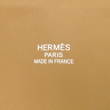 エルメス HERMES ボリード45 リラックス ベージュ系 スイフト ハンドバッグ シルバー金具