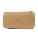 エルメス HERMES ボリード45 リラックス ベージュ系 スイフト ハンドバッグ シルバー金具