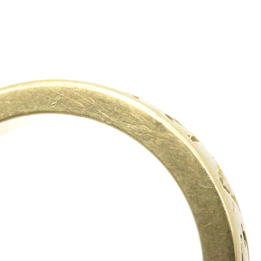 ブルガリ BVLGARI ブルガリブルガリ ダブルロゴ イエローゴールド K18YG ダイヤモンド リング 指輪 750AU 1Pダイヤ 11.5号