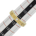 ブルガリ BVLGARI ブルガリブルガリ ダブルロゴ イエローゴールド K18YG ダイヤモンド リング 指輪 750AU 1Pダイヤ 11.5号