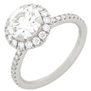 ハリーウィンストン Harry Winston ラウンドカット マイクロパヴェリング RGDPRD010MIC プラチナシルバー Pt950 ダイヤモンド リング 指輪 フルエタニティ 5.5号