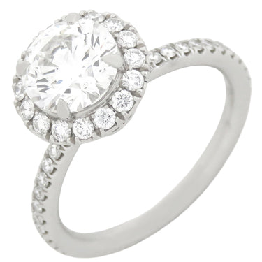 ハリーウィンストン Harry Winston ラウンドカット マイクロパヴェリング RGDPRD010MIC プラチナシルバー Pt950 ダイヤモンド リング 指輪 フルエタニティ 5.5号