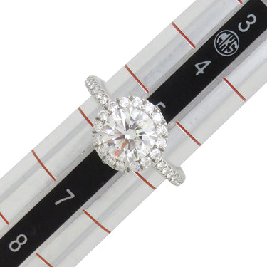 ハリーウィンストン Harry Winston ラウンドカット マイクロパヴェリング RGDPRD010MIC プラチナシルバー Pt950 ダイヤモンド リング 指輪 フルエタニティ 5.5号