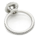 ハリーウィンストン Harry Winston ラウンドカット マイクロパヴェリング RGDPRD010MIC プラチナシルバー Pt950 ダイヤモンド リング 指輪 フルエタニティ 5.5号