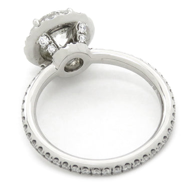 ハリーウィンストン Harry Winston ラウンドカット マイクロパヴェリング RGDPRD010MIC プラチナシルバー Pt950 ダイヤモンド リング 指輪 フルエタニティ 5.5号