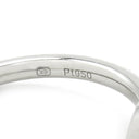 ハリーウィンストン Harry Winston ラウンドカット マイクロパヴェリング RGDPRD010MIC プラチナシルバー Pt950 ダイヤモンド リング 指輪 フルエタニティ 5.5号