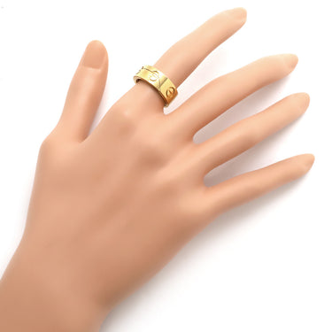 カルティエ Cartier アストロ ラブリング イエローゴールド K18YG #51(JP11) リング 指輪 750 18K YG チャーム 11号