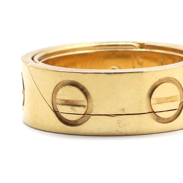 カルティエ Cartier アストロ ラブリング イエローゴールド K18YG #51(JP11) リング 指輪 750 18K YG チャーム 11号