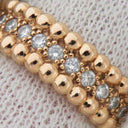 ヴァンクリーフアーペル Van Cleef & Arpels ペルレ ダイヤモンドリング 1連モデル VCARPJMW00 ローズゴールド K18PG ダイヤモンド #47(JP7) リング 指輪 ピンクゴールド 7号