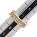 ヴァンクリーフアーペル Van Cleef & Arpels ペルレ ダイヤモンドリング 1連モデル VCARPJMW00 ローズゴールド K18PG ダイヤモンド #47(JP7) リング 指輪 ピンクゴールド 7号