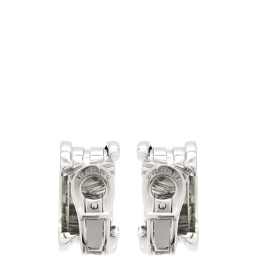 ブルガリ BVLGARI B-zero1 ビーゼロワン  ホワイトゴールド K18WG イヤリング BVLGARI 750
