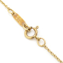 ティファニー Tiffany & Co チェーンクロス ハート イエローゴールド K18YG ネックレス AU750