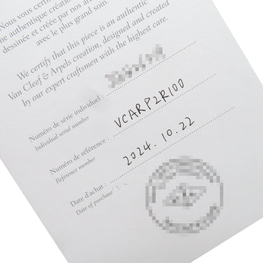 ヴァンクリーフアーペル Van Cleef & Arpels ヴィンテージアルハンブラ ブレスレット VCARP2R100 グレーXピンクゴールド K18PG ダイヤモンド グレーマザーオブパール ブレスレット 750PG 5モチーフ 24石