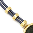 ブルガリ BVLGARI モネーテ アンティークコイン ブラックXイエローゴールドXネイビー K18YG アンティークコイン ネックレス 750 AD337-361 コンスタンティヌス2世