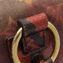 ルイヴィトン LOUIS VUITTON モノグラムジョークス マンクレイジー M95737 ルージュ モノグラムジョークスキャンバス ハンドバッグ ゴールド金具 赤 リチャード プリンス