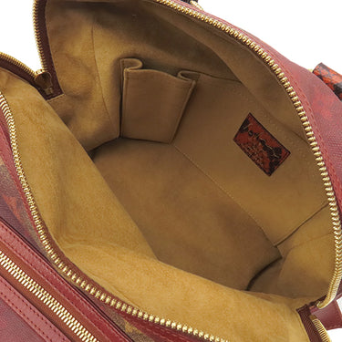 ルイヴィトン LOUIS VUITTON モノグラムジョークス マンクレイジー M95737 ルージュ モノグラムジョークスキャンバス ハンドバッグ ゴールド金具 赤 リチャード プリンス