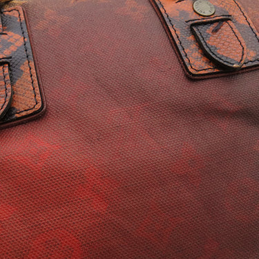 ルイヴィトン LOUIS VUITTON モノグラムジョークス マンクレイジー M95737 ルージュ モノグラムジョークスキャンバス ハンドバッグ ゴールド金具 赤 リチャード プリンス