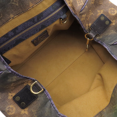 ルイヴィトン LOUIS VUITTON モノグラムジョークス ハートブレイク M95740 ヴィオレ モノグラムジョークスキャンバス トートバッグ ゴールド金具 紫