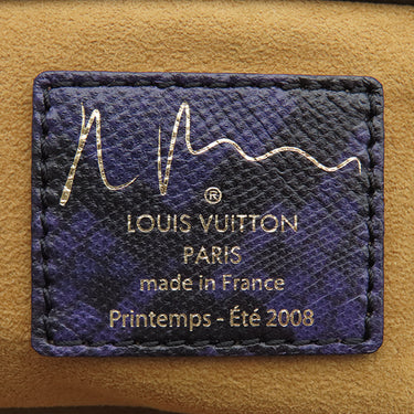 ルイヴィトン LOUIS VUITTON モノグラムジョークス ハートブレイク M95740 ヴィオレ モノグラムジョークスキャンバス トートバッグ ゴールド金具 紫