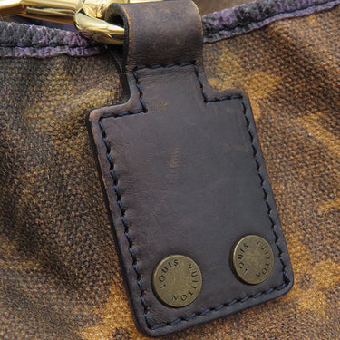 ルイヴィトン LOUIS VUITTON モノグラムジョークス ハートブレイク M95740 ヴィオレ モノグラムジョークスキャンバス トートバッグ ゴールド金具 紫