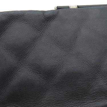 シャネル CHANEL マトラッセ チェーンショルダー A37048 ブラック ラムスキン ショルダーバッグ シルバー金具 黒 ココマーク