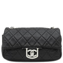 シャネル CHANEL マトラッセ チェーンショルダー A37048 ブラック ラムスキン ショルダーバッグ シルバー金具 黒 ココマーク