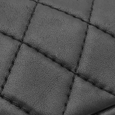 シャネル CHANEL マトラッセ チェーンショルダー A37048 ブラック ラムスキン ショルダーバッグ シルバー金具 黒 ココマーク