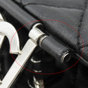 シャネル CHANEL マトラッセ チェーンショルダー A37048 ブラック ラムスキン ショルダーバッグ シルバー金具 黒 ココマーク