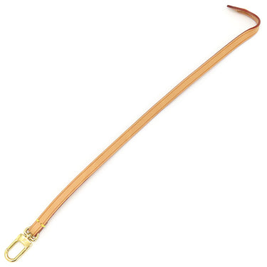 ルイヴィトン LOUIS VUITTON 35cm ベージュ ヌメ革 ショルダーストラップ ゴールド金具 ポシェットアクセソワール用