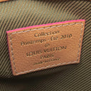 ルイヴィトン LOUIS VUITTON アンダーグラウンド フラットメッセンジャー M40368  ローズピンク モノグラム アンダーグラウンド レザー ショルダーバッグ ゴールド金具 グリーン