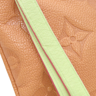 ルイヴィトン LOUIS VUITTON アンダーグラウンド フラットメッセンジャー M40368  ローズピンク モノグラム アンダーグラウンド レザー ショルダーバッグ ゴールド金具 グリーン