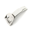 ジャガールクルト JAEGER LECOULTRE 純正 シルバー ステンレススチール 腕時計パーツ 16mm幅対応 Dバックル パーツ フォールディング 替え 予備 ステンレス シルバー 銀