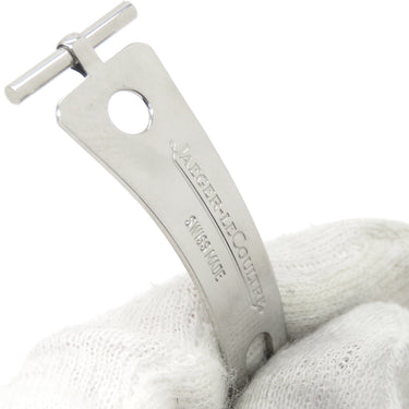 ジャガールクルト JAEGER LECOULTRE 純正 シルバー ステンレススチール 腕時計パーツ 16mm幅対応 Dバックル パーツ フォールディング 替え 予備 ステンレス シルバー 銀