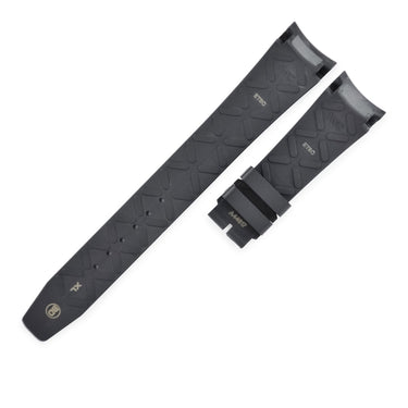 IWC IWC ポルトギーゼ ヨットクラブ用 ラバーバンド A44617 ブラック ラバー 腕時計パーツ 未使用 純正 替え ベルト スペア ロング 替え 予備 22mm ブラック 黒